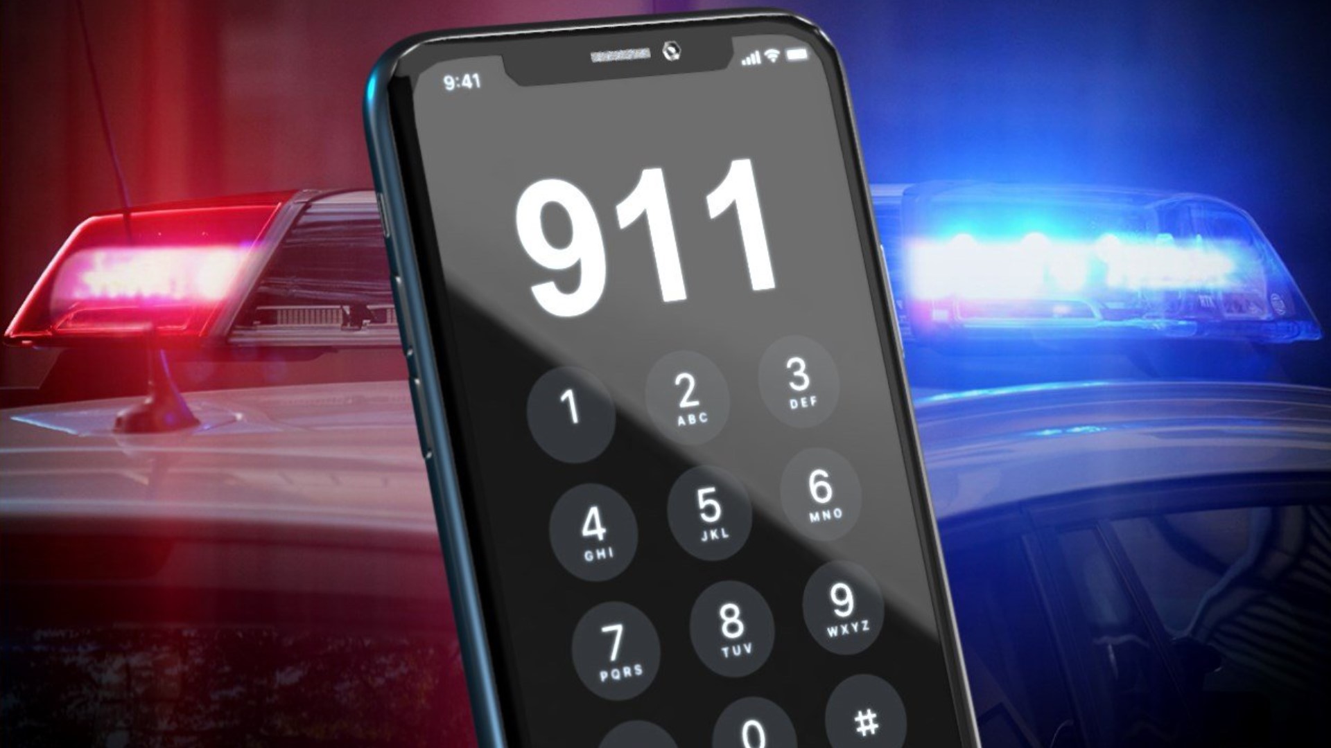 Phone calls to 911 in several Indiana counties were disrupted for more than two hours Tuesday night.