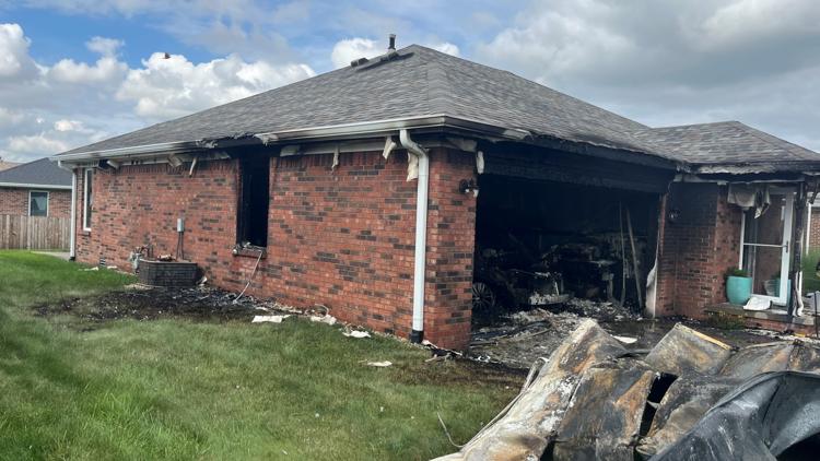 Accidental fire causes significant damage to Lebanon home