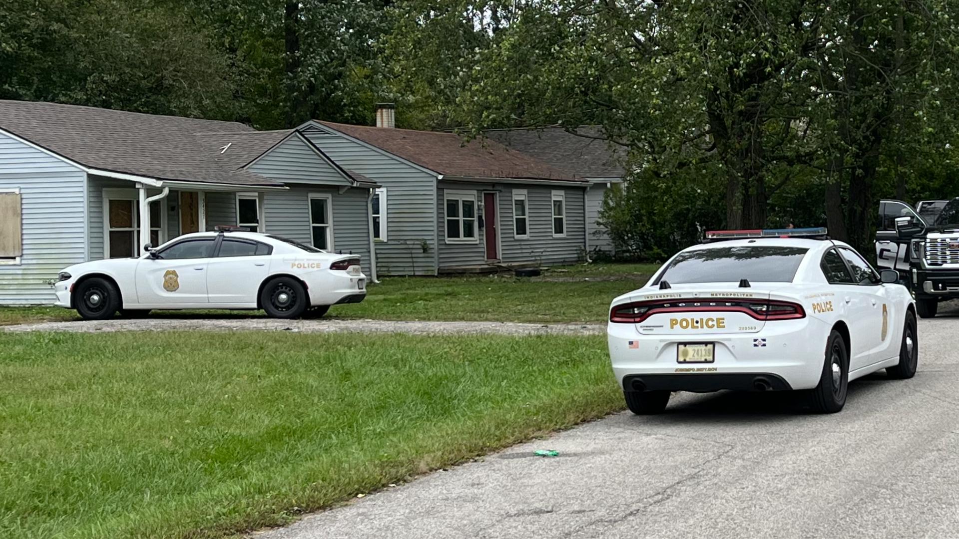 Officers responded for a death investigation near East 34th Street and Emerson Avenue Monday afternoon.