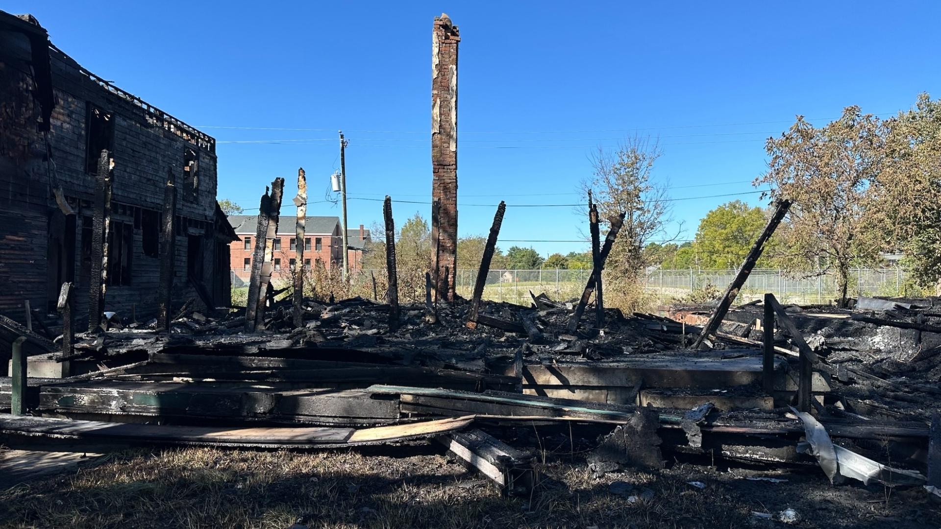 Many of the homes were vacant at the time of the fires.