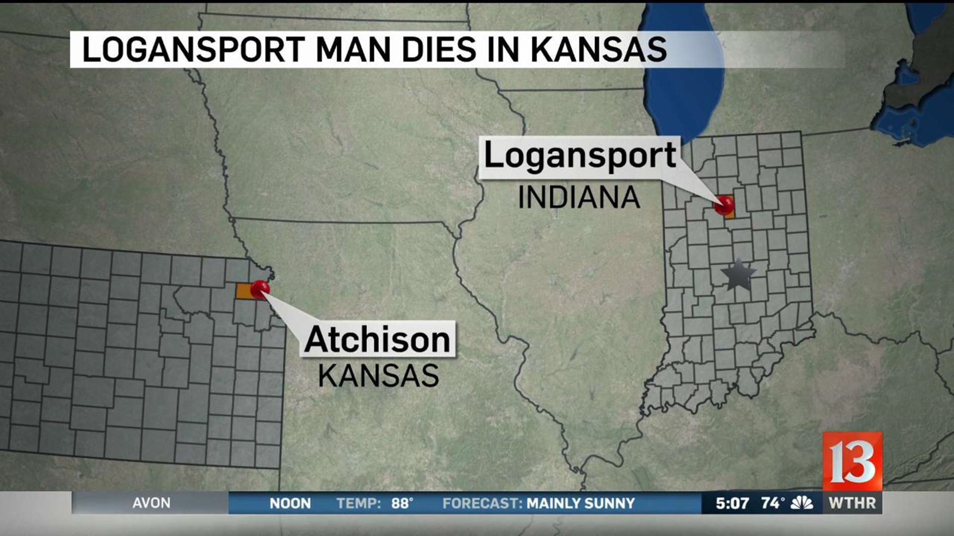 Logansport man dies from shock at Kansas grain bin