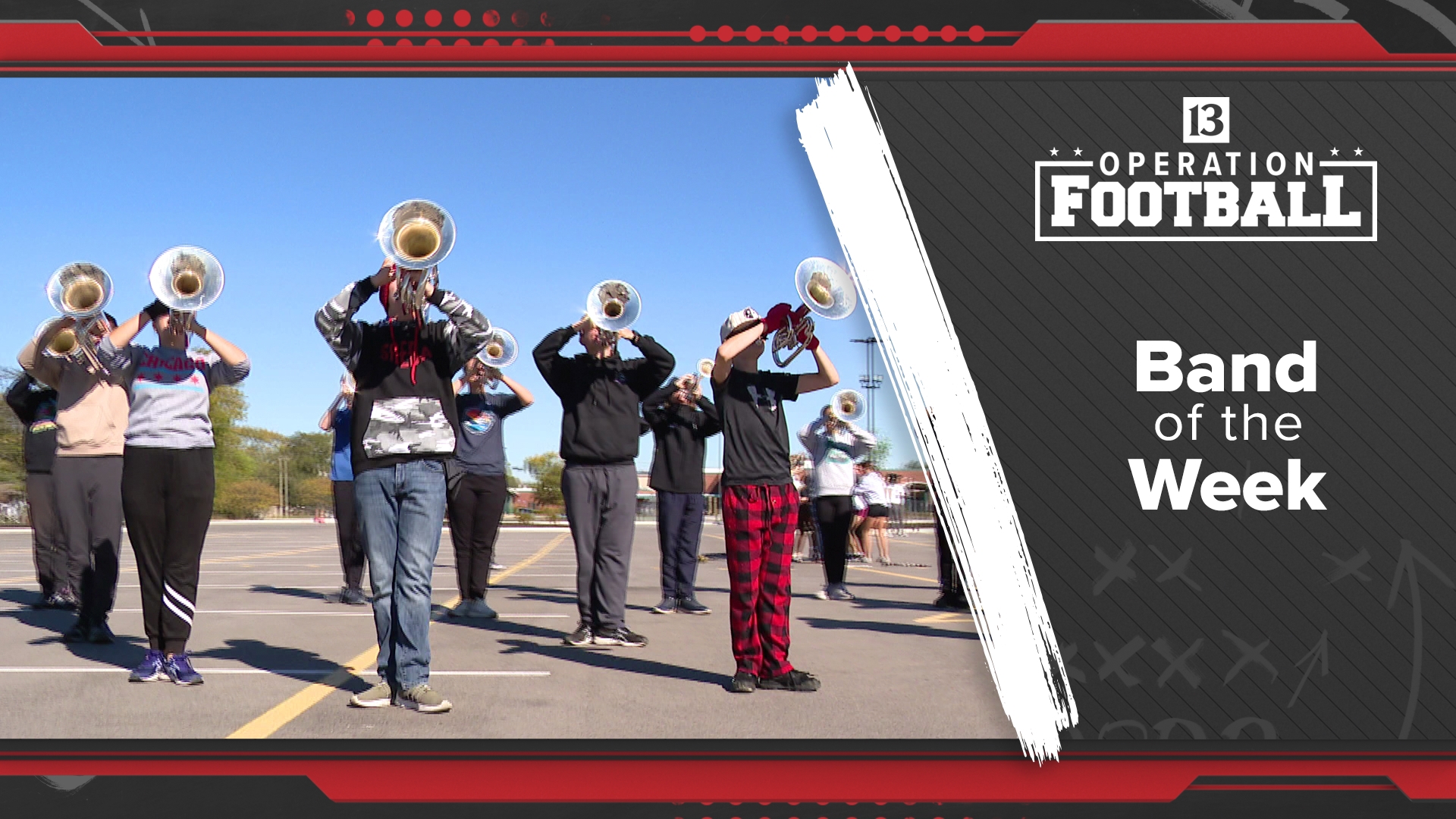 Check out the Sound of Brownsburg marching band perform as the Operation Football Band of the Week!