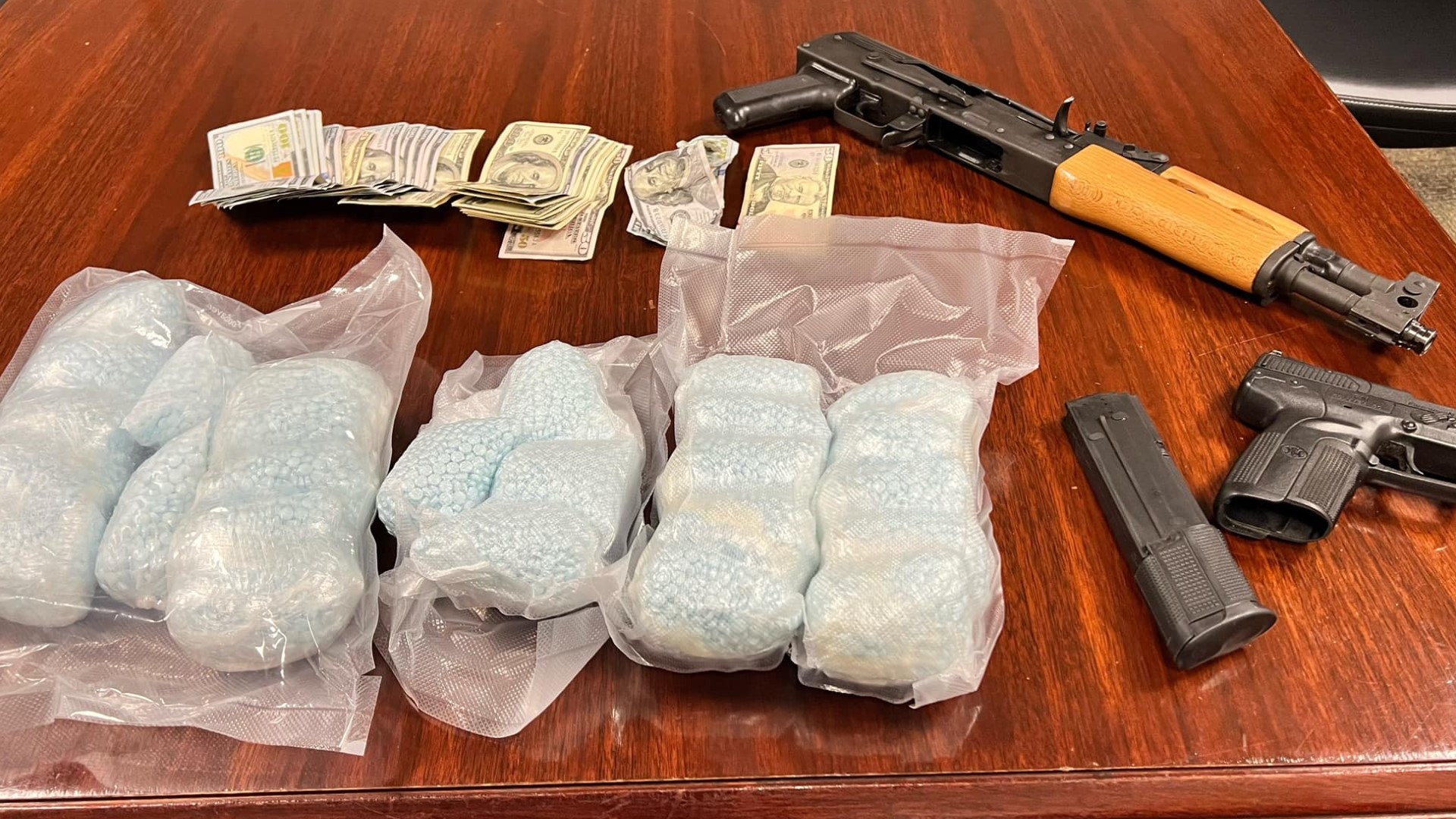 Plainfield drug bust yields 6.5 pounds of fentanyl pills
