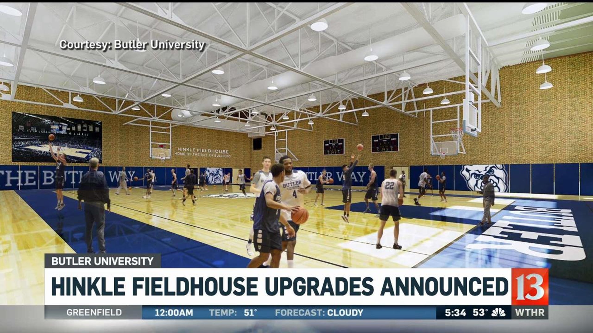 Hinkle Fieldhouse upgrades announced