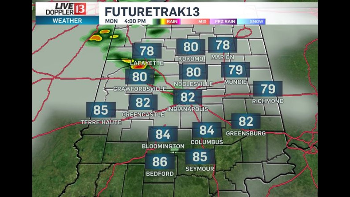 Unsettled Pattern Continues Into Next Weekend | Wthr.com