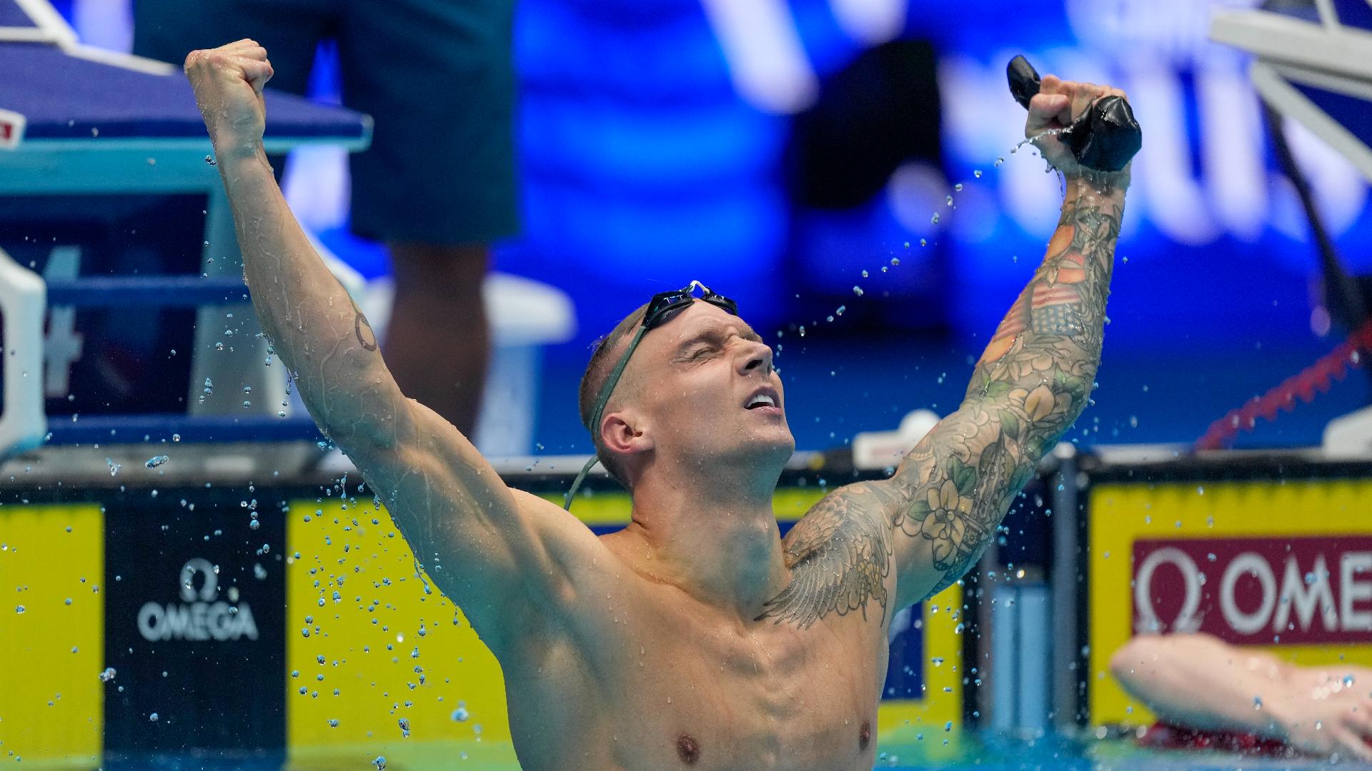 Caeleb Dressel wins again at U.S. Olympic swimming trials | wthr.com