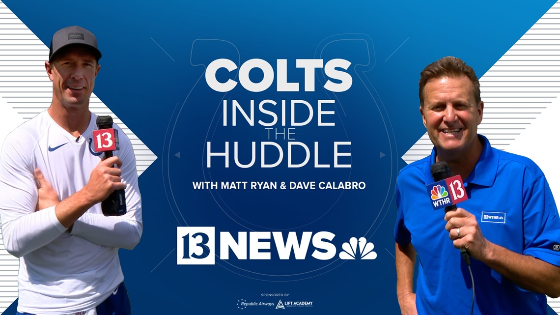 Colts QB Matt Ryan, 13News team up for 'Inside the Huddle'