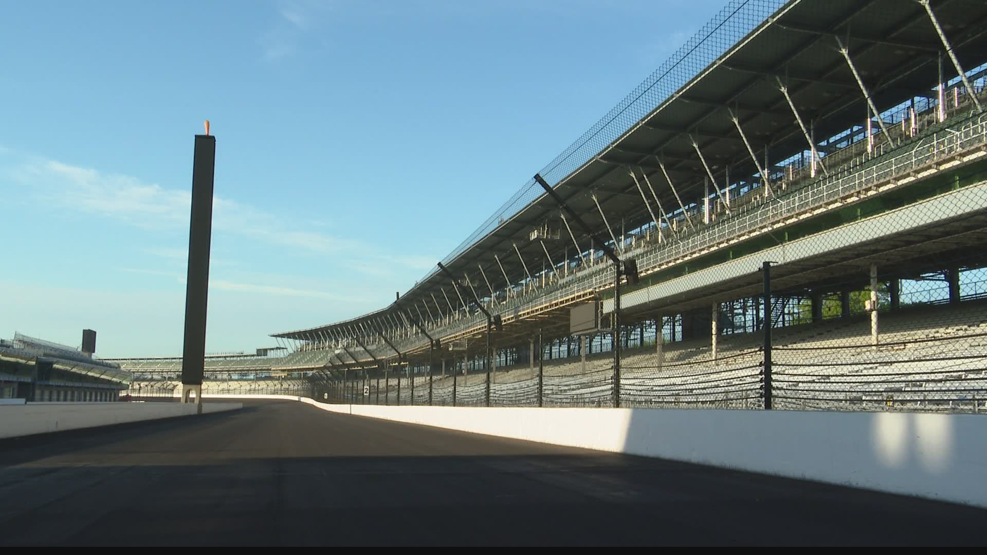 The Indianapolis 500 will be run in front of half the fans that are normally admitted to watch the race.