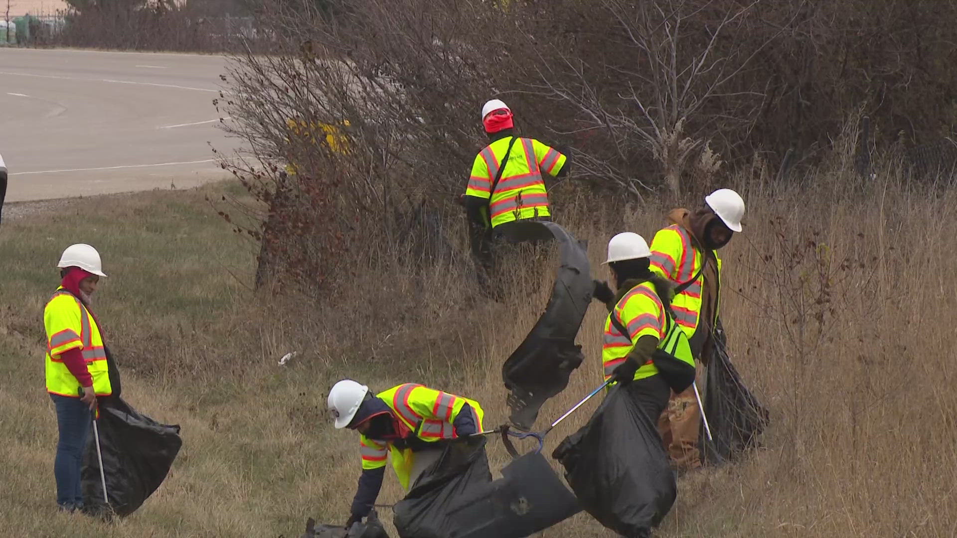 When workers aren't picking up trash, IBS helps them set up bank accounts, find affordable housing and connects them to other employers.