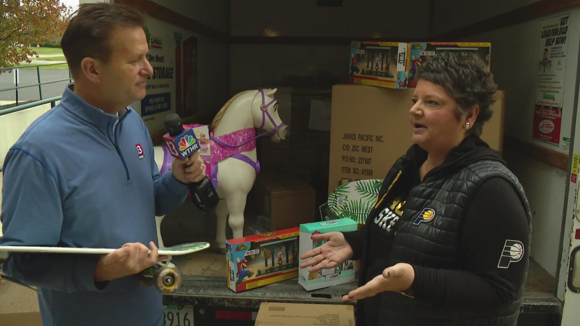 The Pacers are teaming up with JAKKS Pacific for the 12th consecutive year to distribute thousands of toys to more than 80 nonprofit organizations across the state.