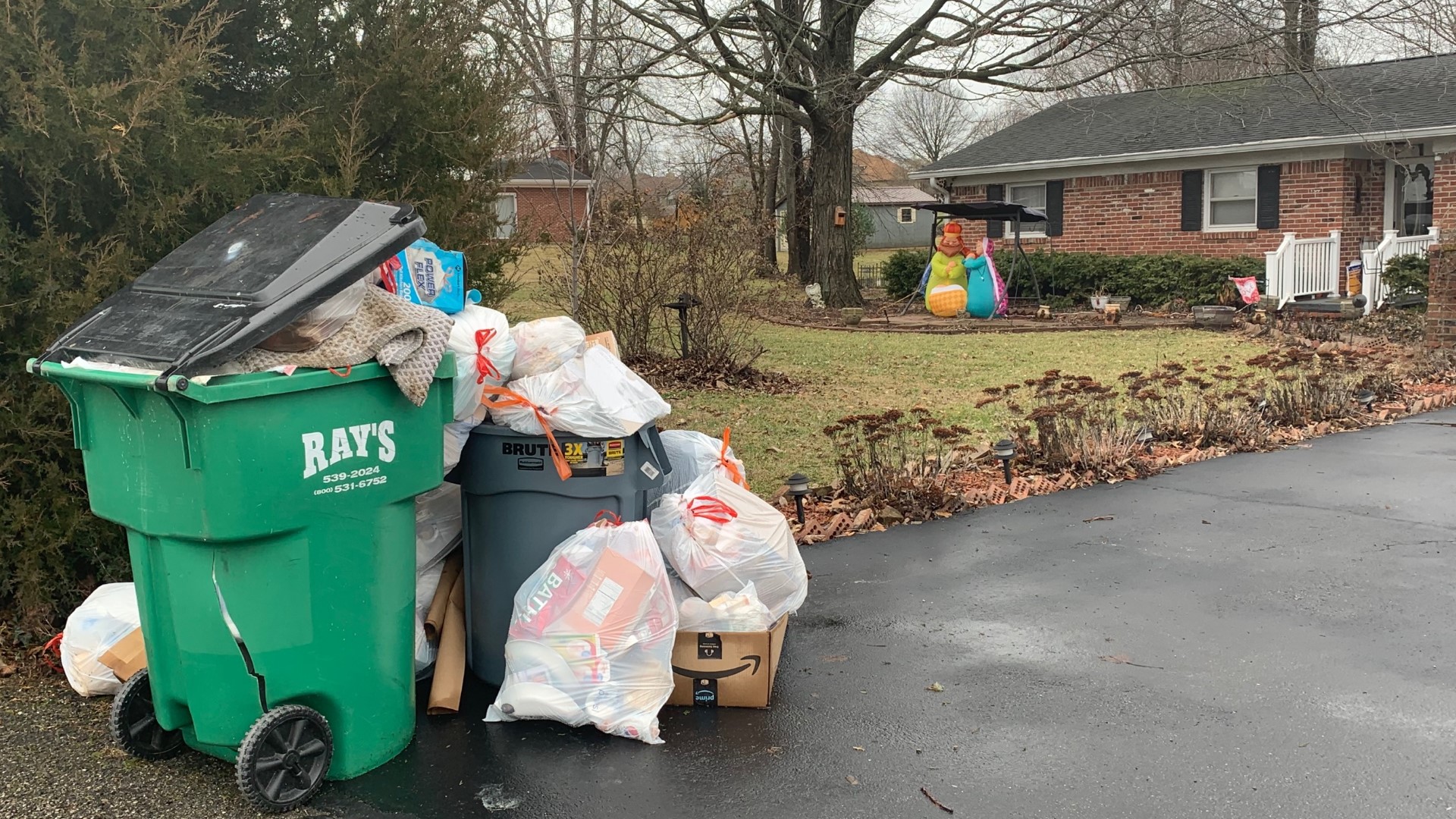 Central Indiana residents say trash isn't being picked up
