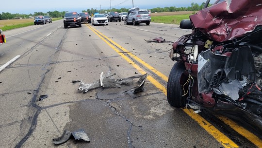 Hancock County Head-on Crash Leaves 1 Dead | Wthr.com