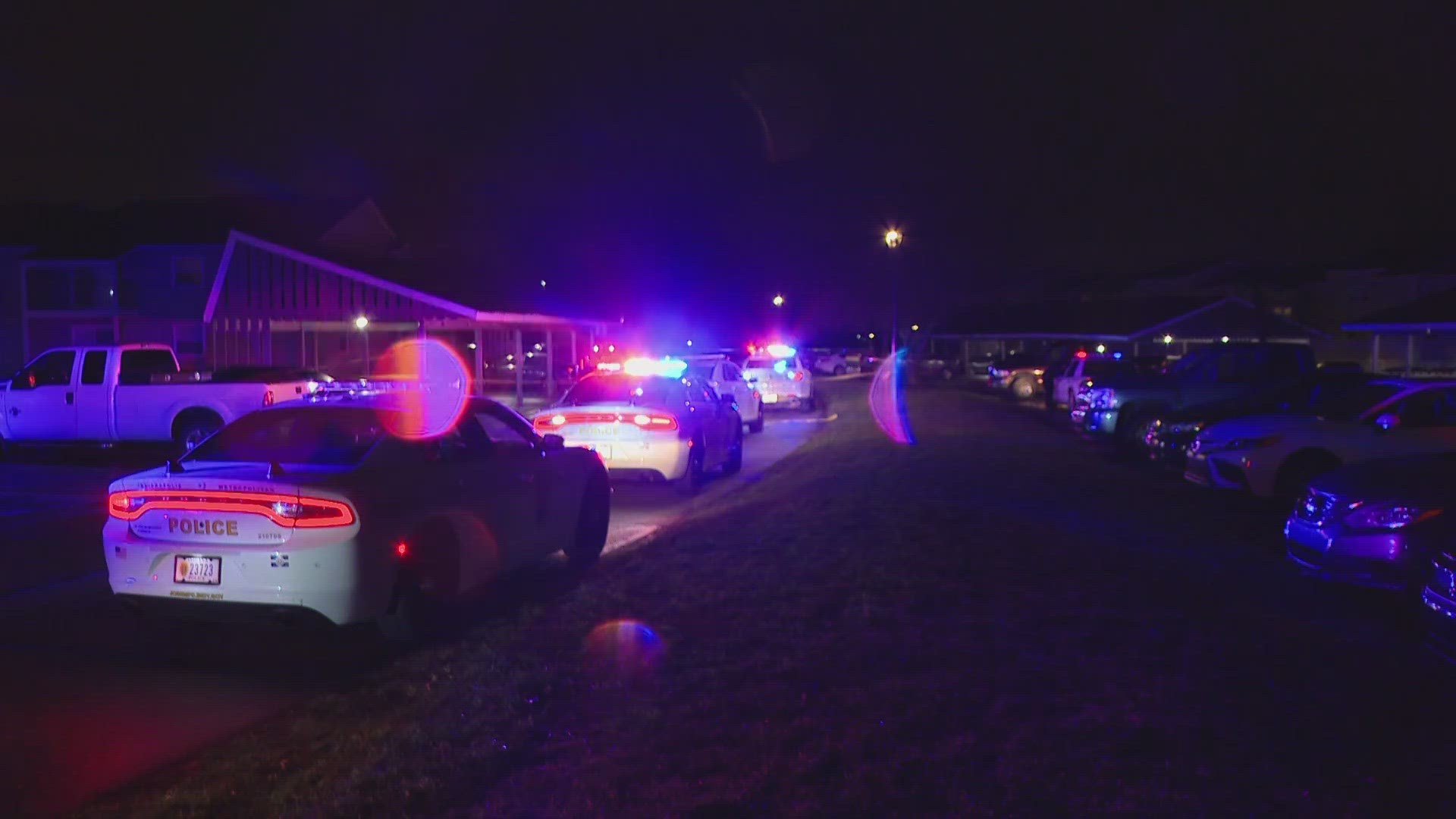 Police got a call about the shooting near 91st and Allisonville Road Friday evening when a man said someone tried robbing him before the shooting.