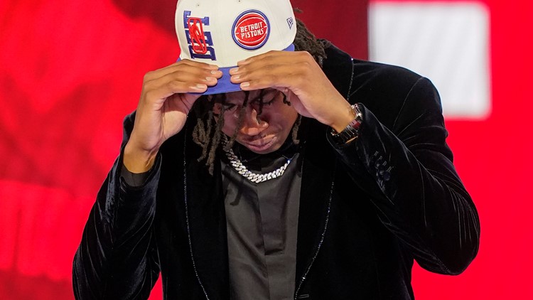 Jaden Ivey's emotions were everything at the NBA Draft