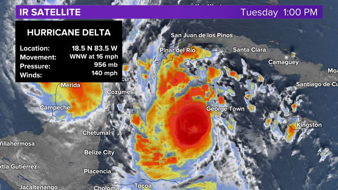 Hurricane Delta Makes History For Rapid Intensification