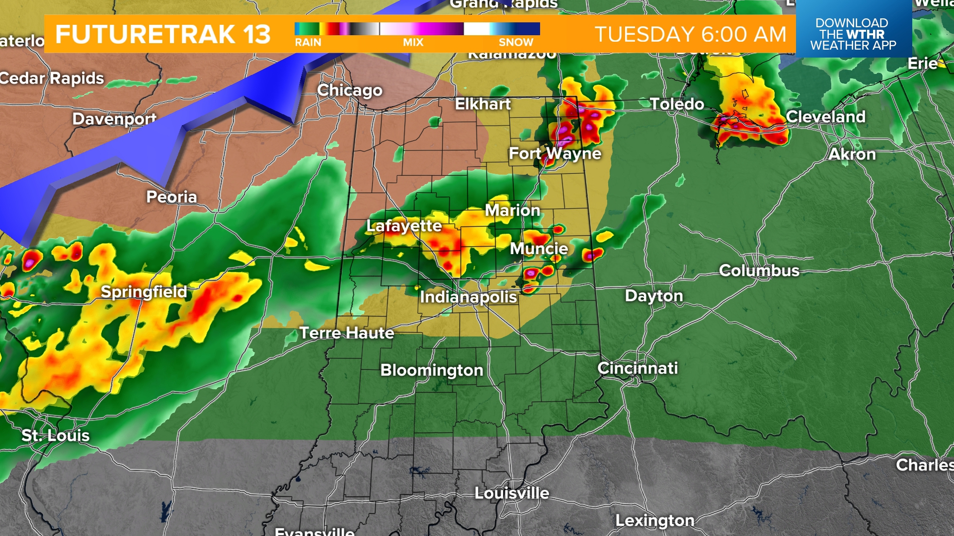 Strong storms on the way Live Doppler 13 Weather Blog