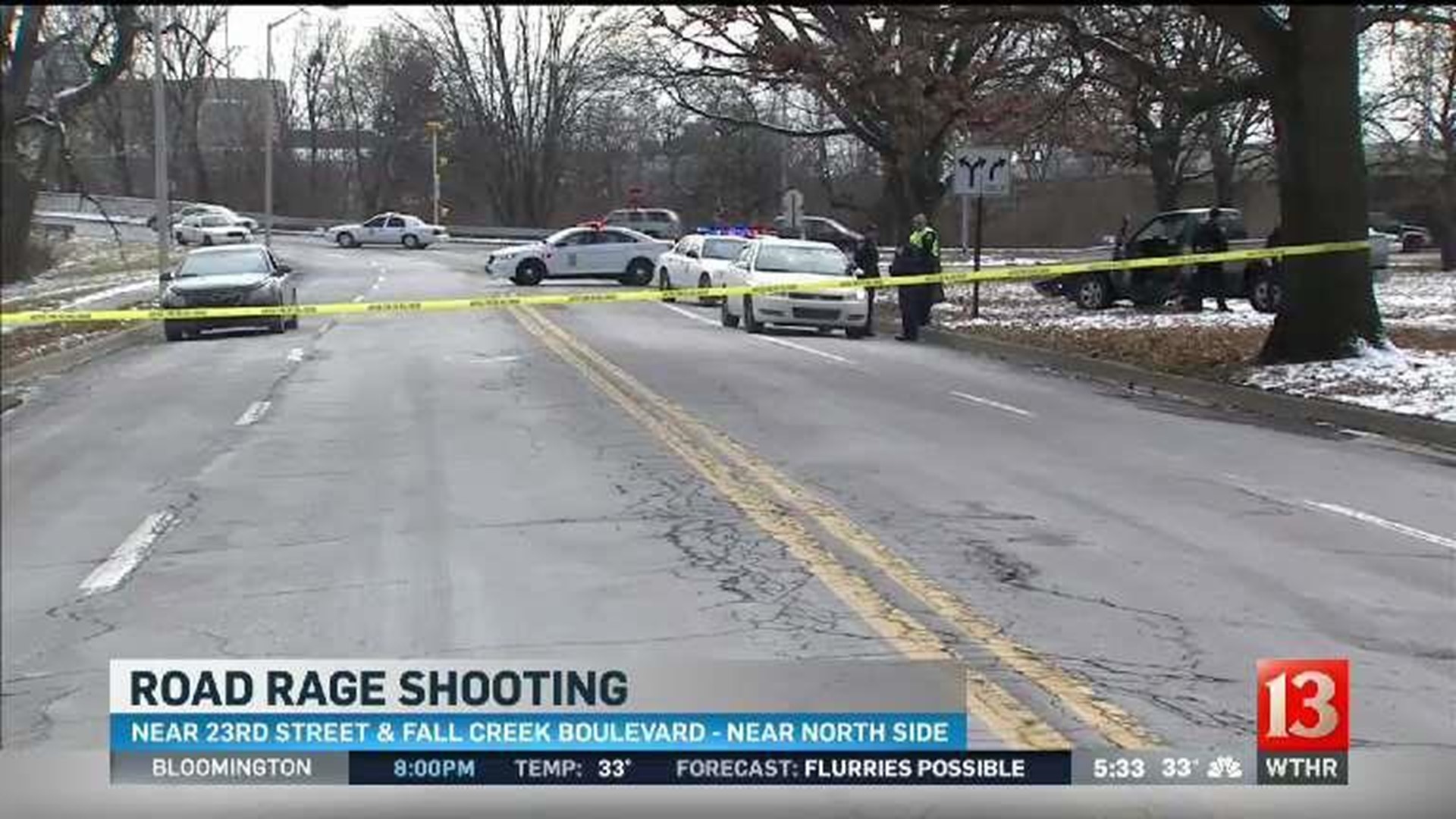 Man in serious condition after apparent road rage shooting north of(00)