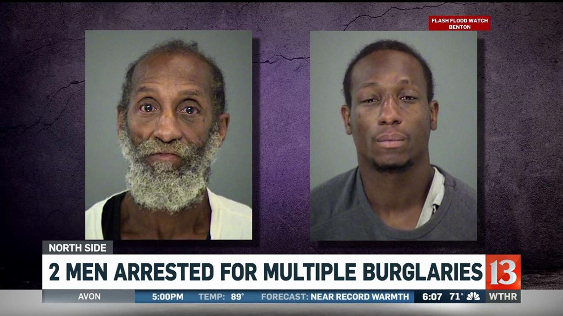 2 men arrested for multiple burglaries | wthr.com