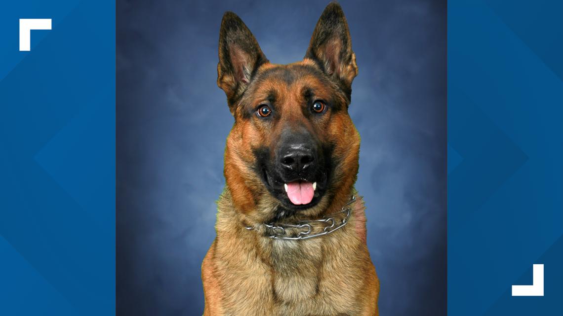 Indiana State Police mourning the loss of retired K-9