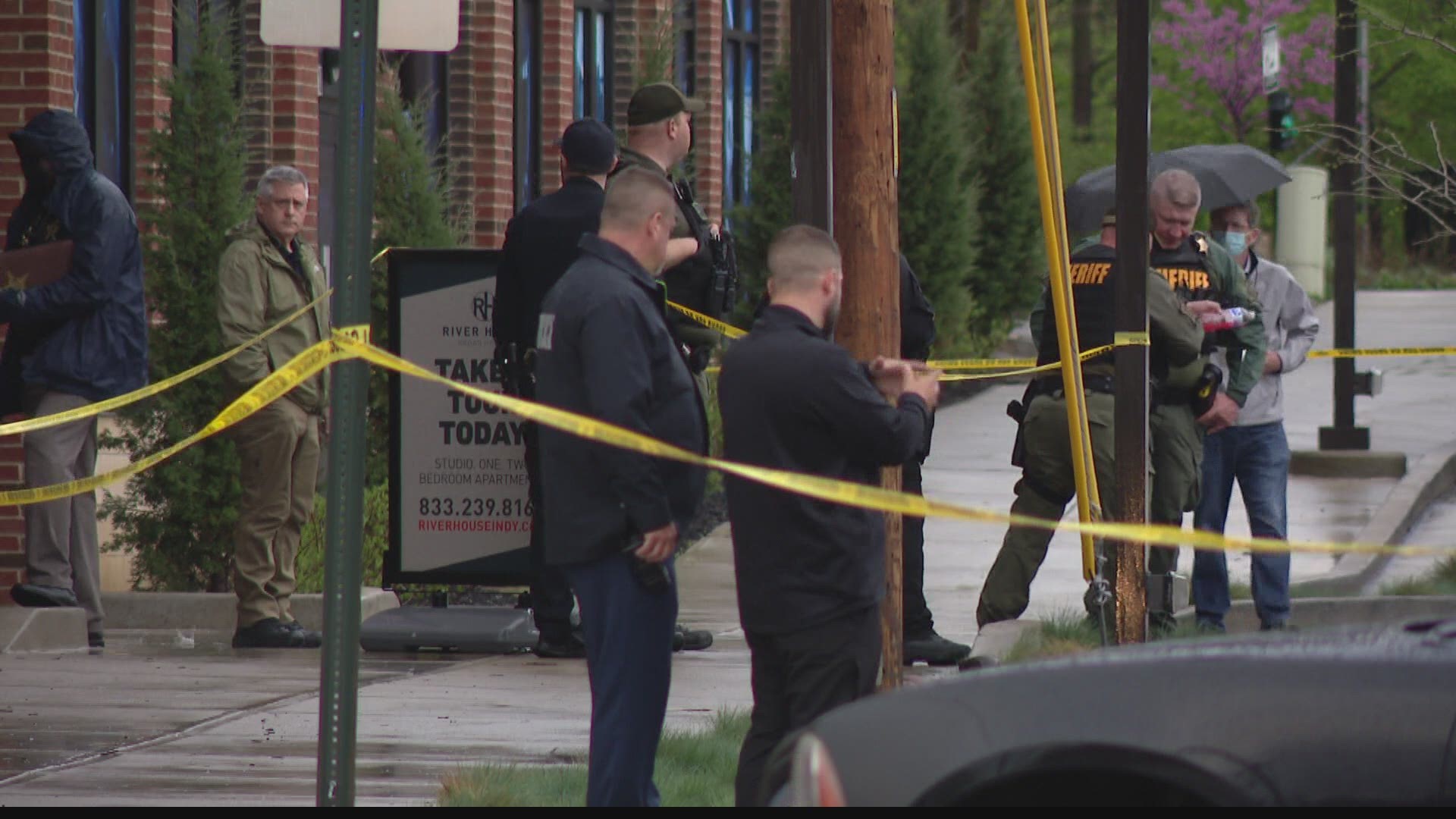 A Marion County deputy was involved in a shooting in Broad Ripple on Saturday.