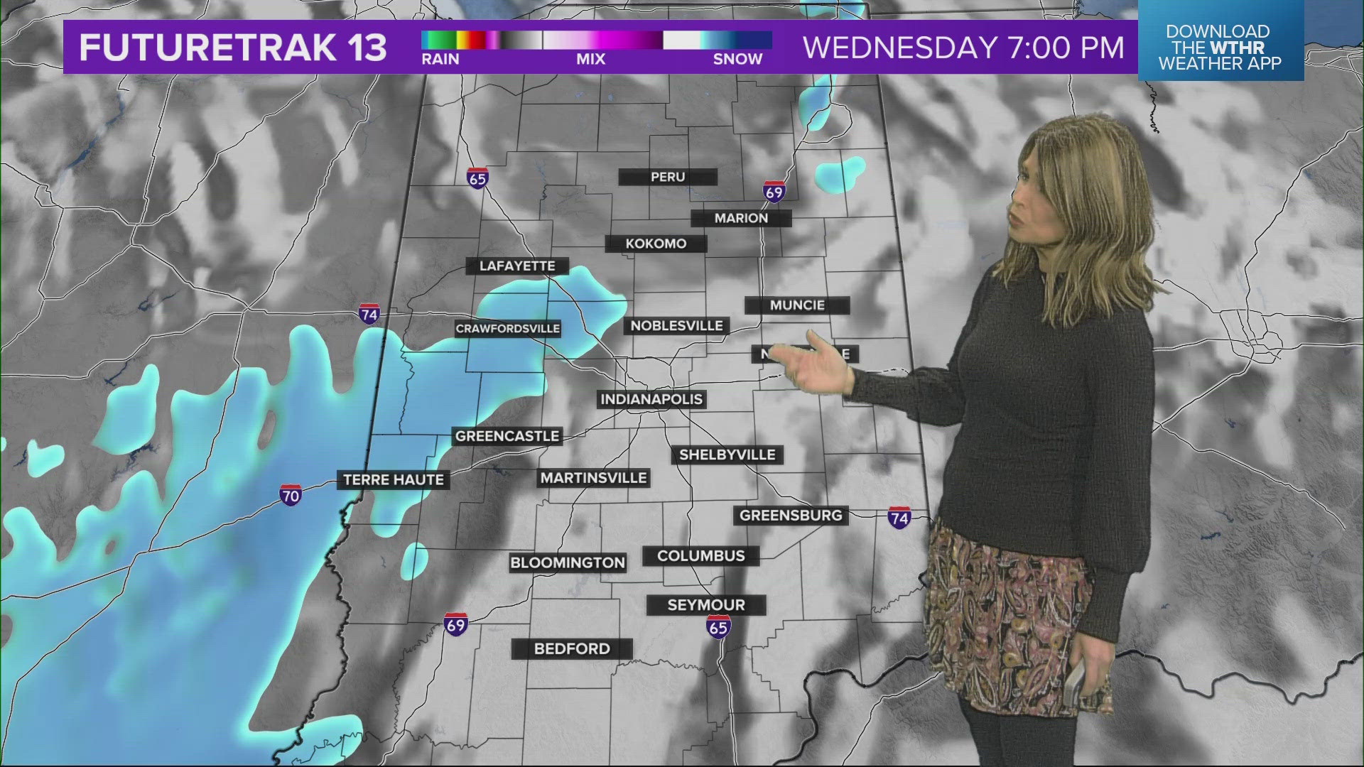 Live Doppler 13 Forecast | 5 p.m. update, Feb. 19, 2025 | wthr.com