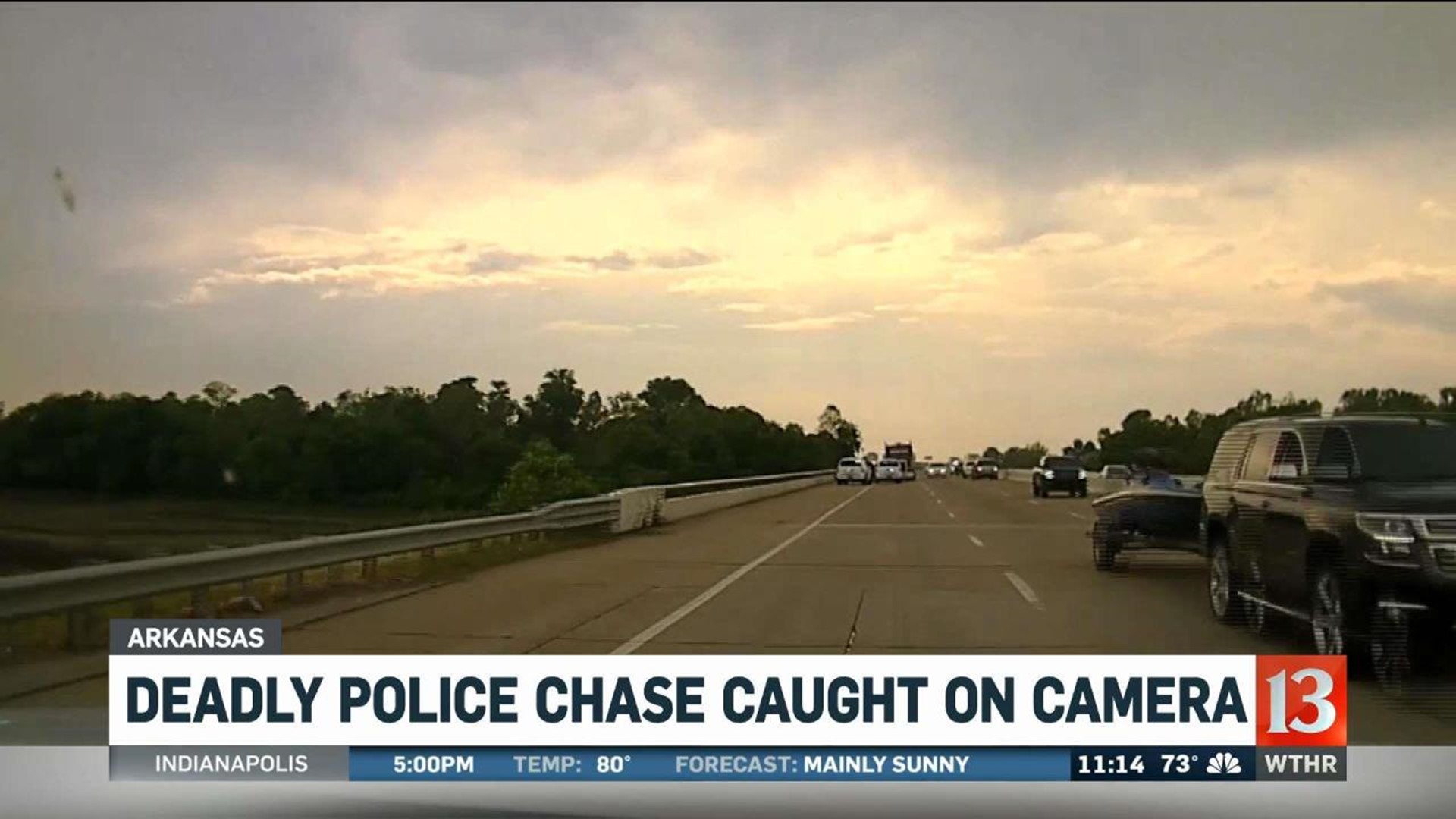 Deadly police chase in Arkansas caught on camera