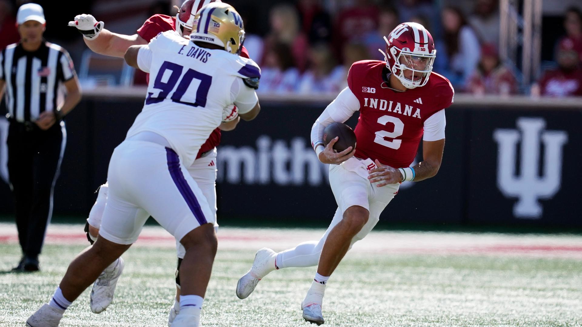 Backup QB Tayven Jackson And Defense Help No. 13 Indiana Stay Perfect ...