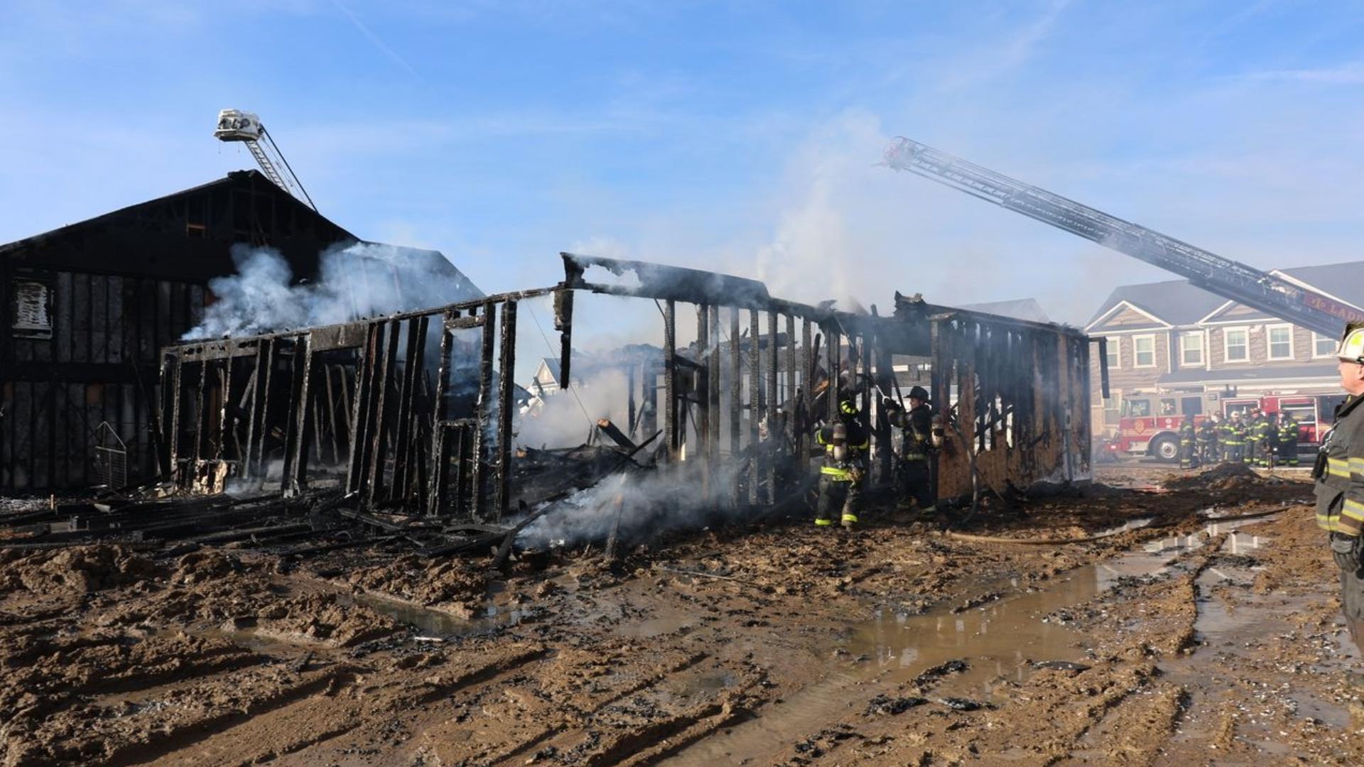 Fire destroys house under construction on Indy's southeast side ...