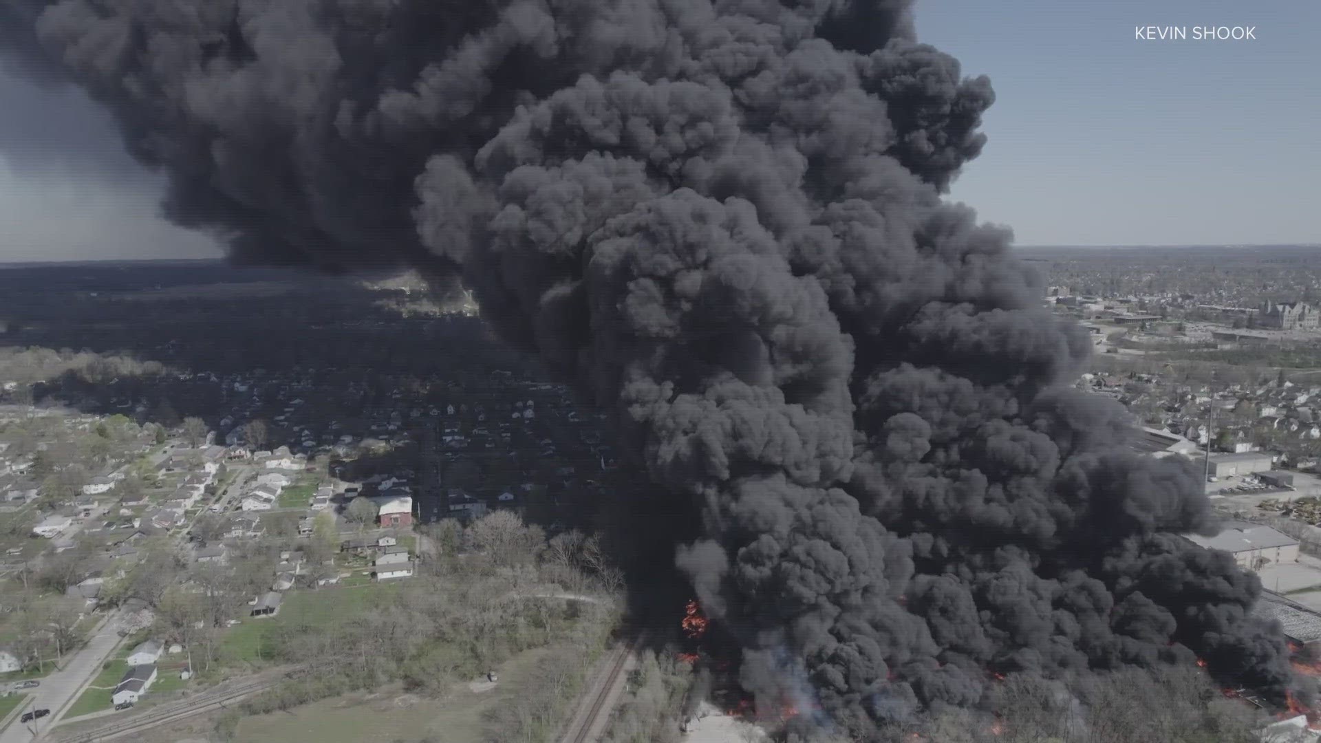 The city released images from 2019 showing piles of recyclables that leaders feared could – and ultimately did – fuel a massive fire.