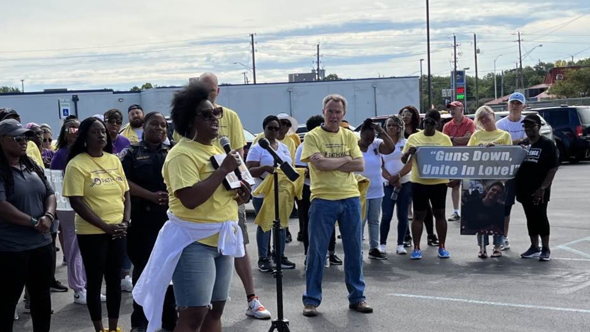 13News reporter Matthew Fultz reports from the Far East Side Community peace walk that honors those lost to gun violence.