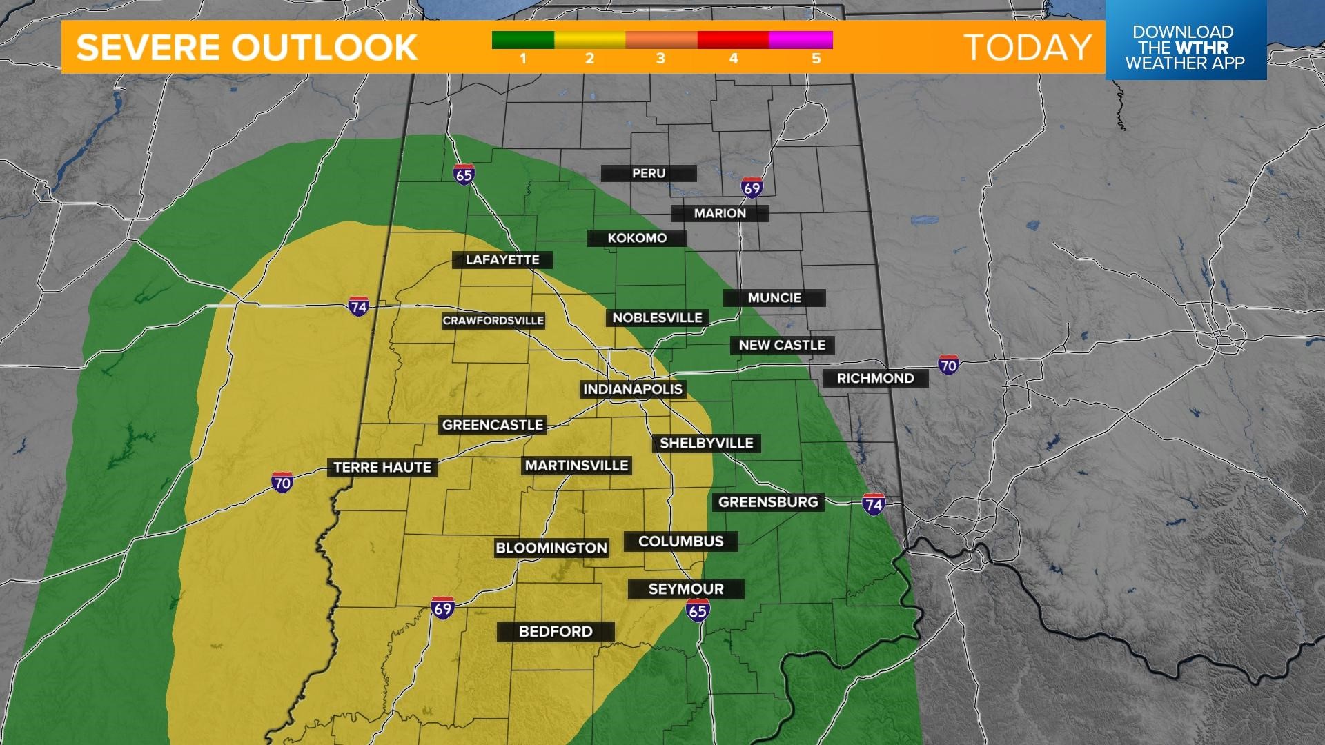 Severe storm chances this evening | Live Doppler 13 Weather Blog | wthr.com
