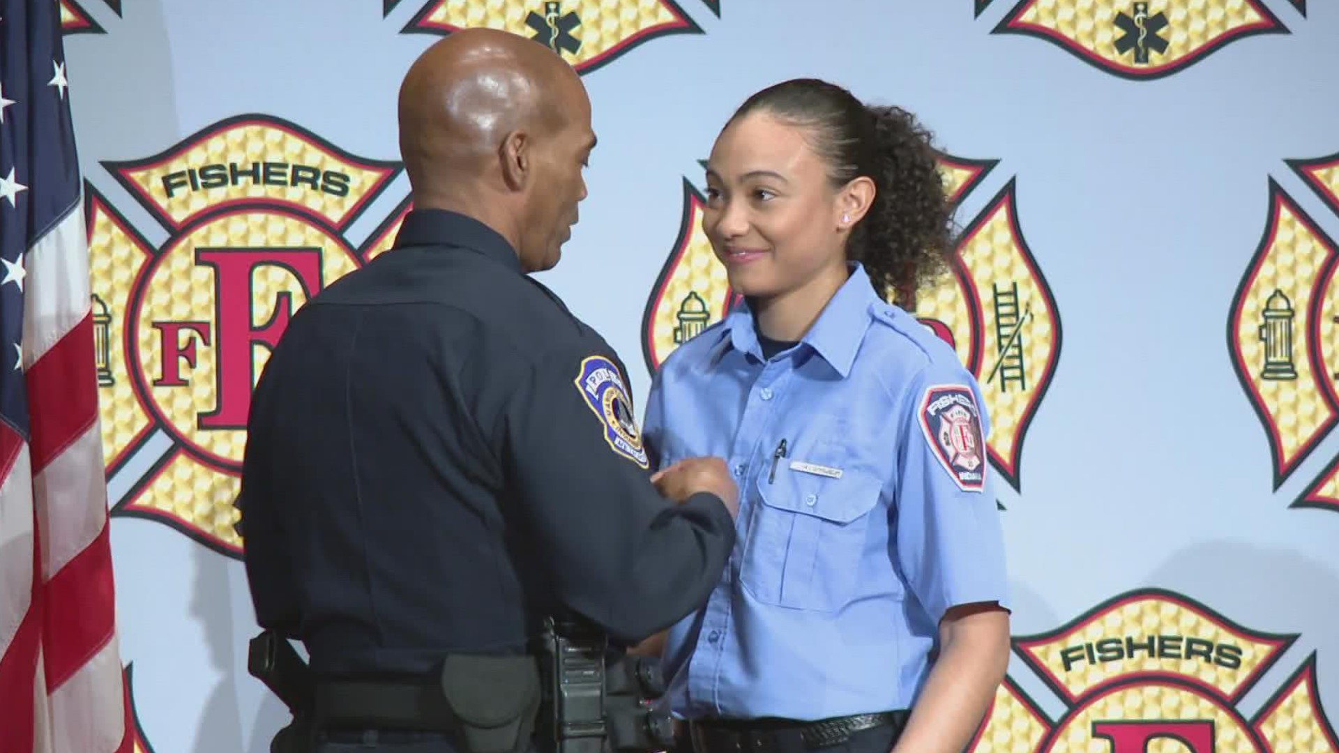 Lauren Gray is the first Black woman to join the Fishers Fire Department