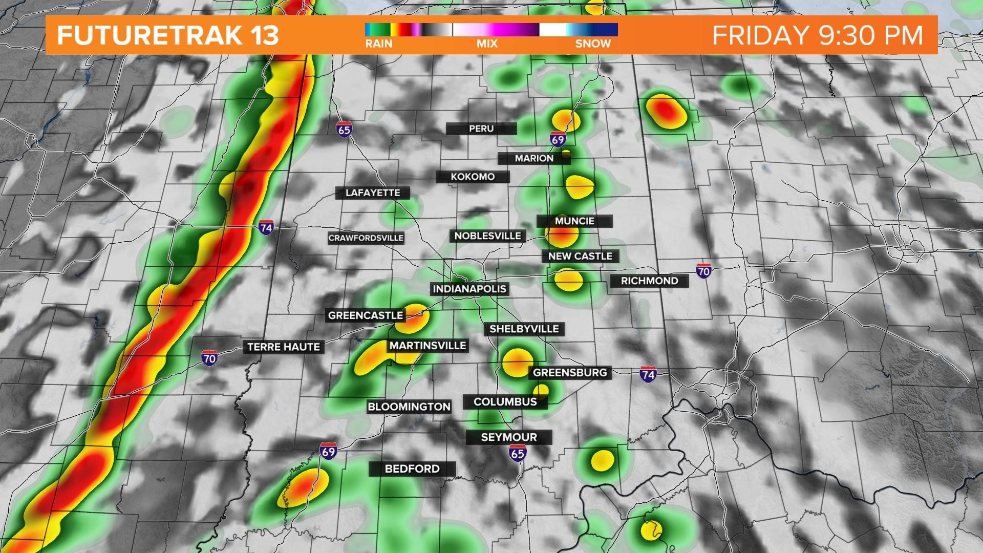 Strong To Severe Storms Possible In Indiana Friday Night | Wthr.com