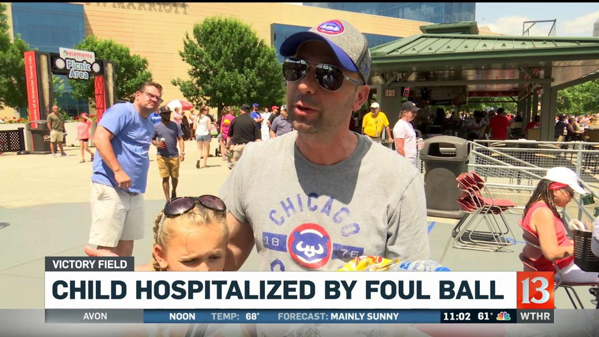 Child Hospitalized by Foul Ball