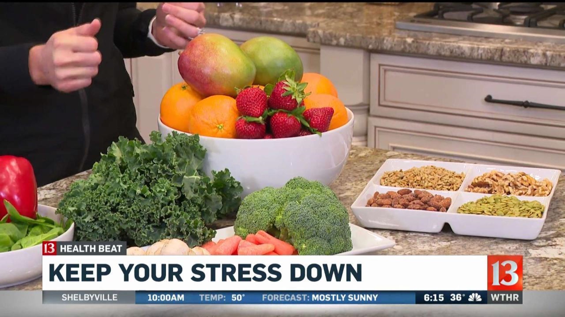 Keep your stress down with these immunity boosting foods