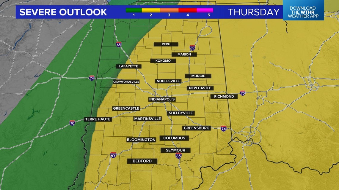 Severe Storm Threat Thursday | Live Doppler 13 Weather Blog | Wthr.com