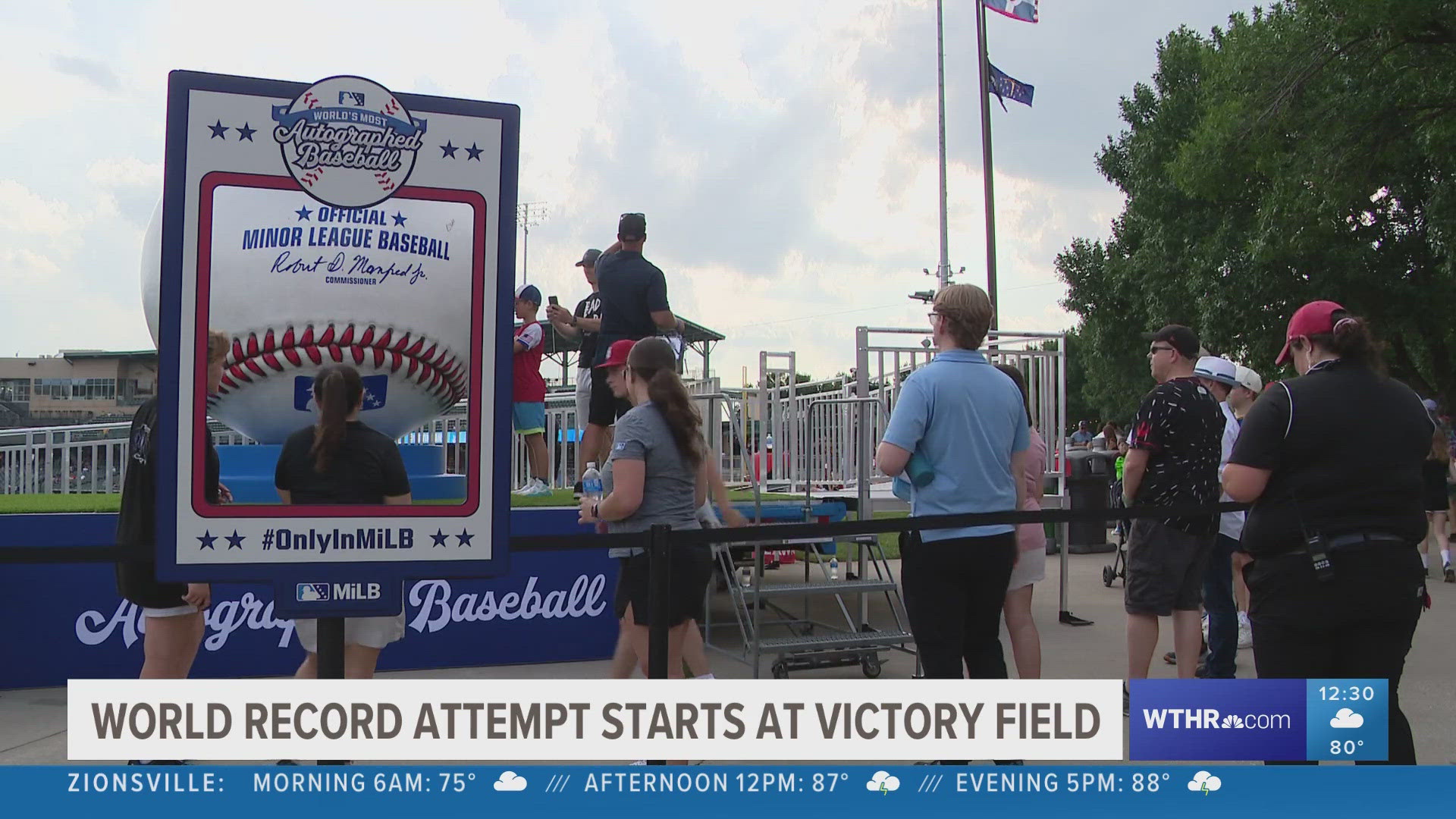 World record attempt starts Tuesday at Victory Field | wthr.com