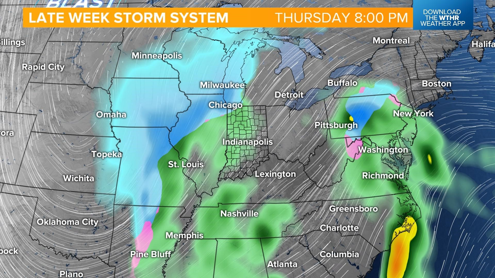 Live Doppler 13 Indiana Weather Blog: Monday morning storm update ...