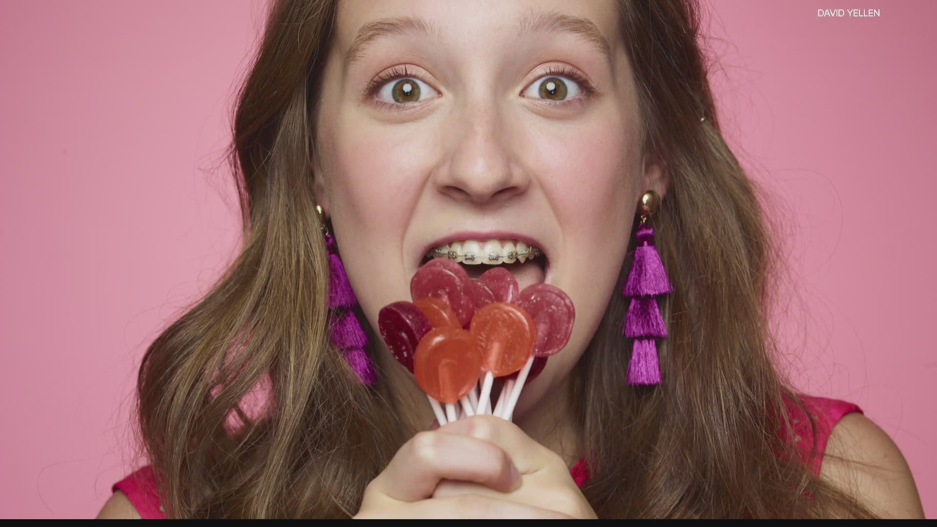 The face and brain behind the healthy candy is the 16-year-old Alina Morse.
