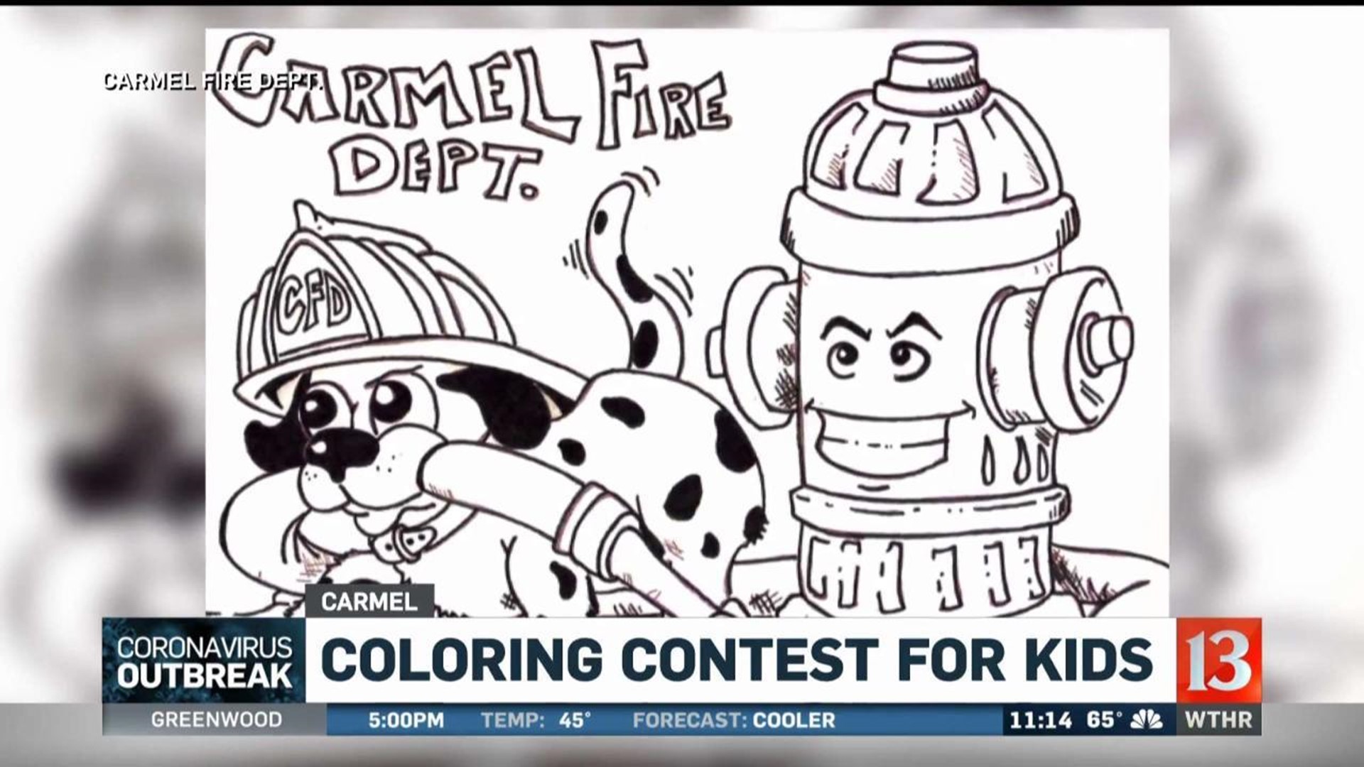 Kids can win unique prizes in Carmel Fire Department coloring contest ...