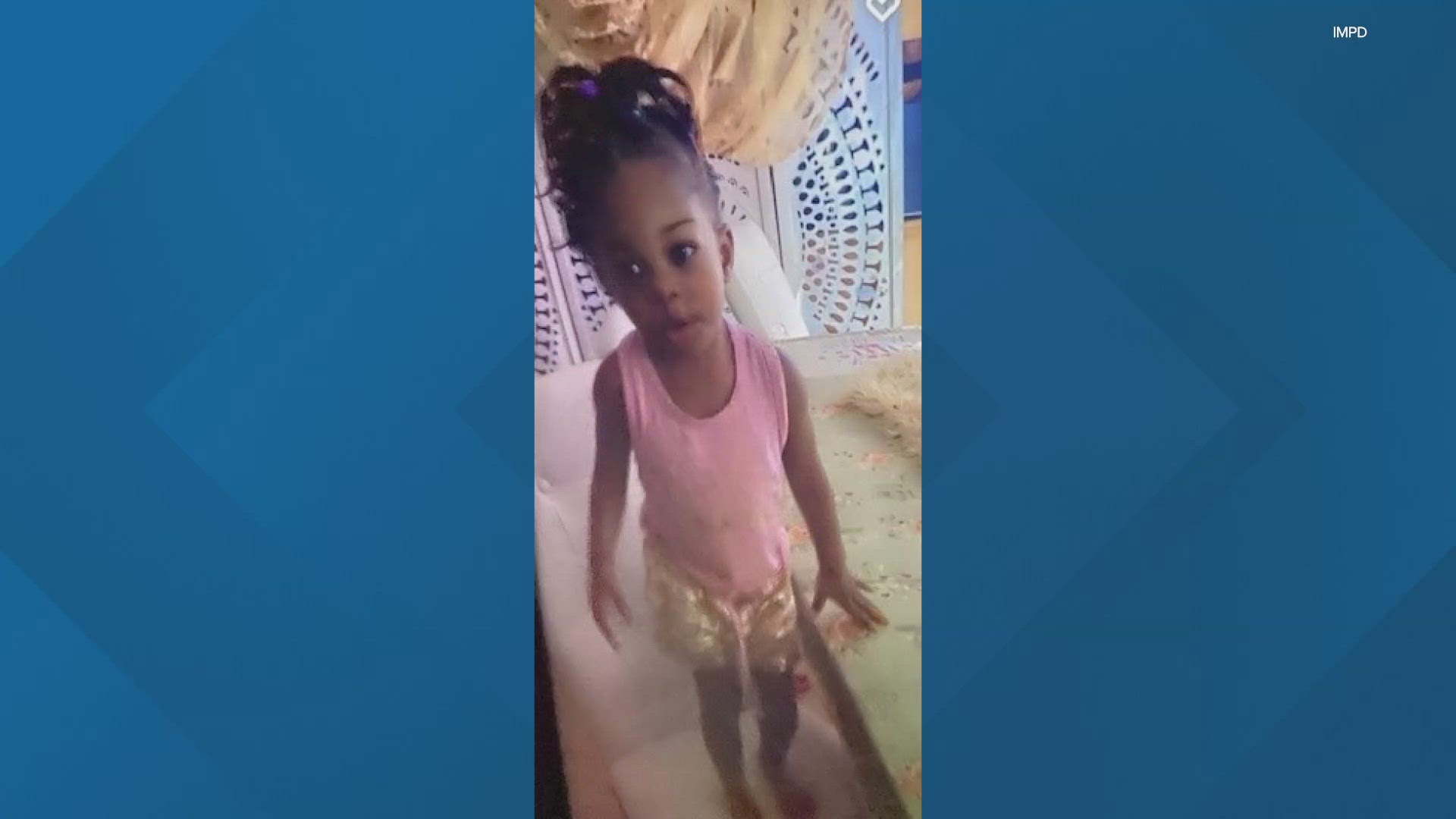 13News reporter Logan Gay reports from Indy's south side where IMPD officers are searching for 2-year-old Anna Fabor Mandanda.