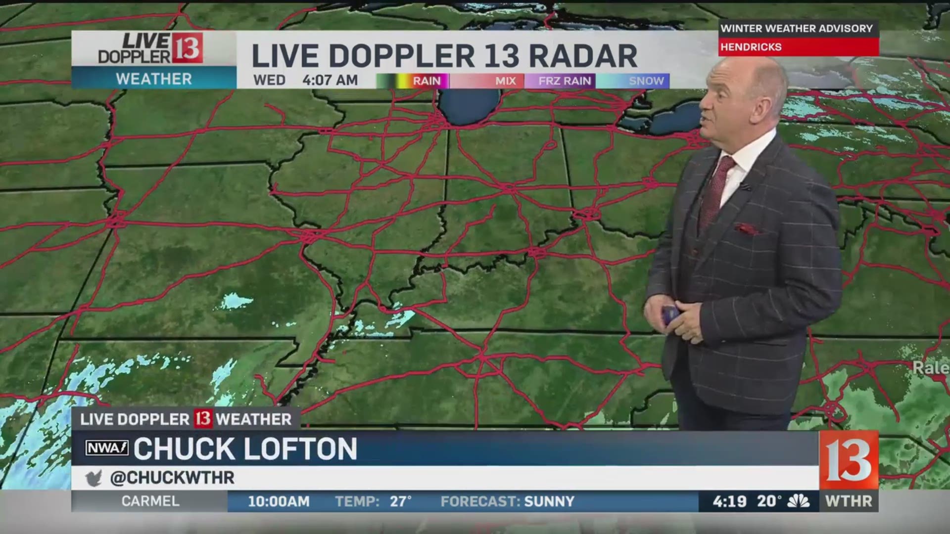 Live Doppler weather forecast 11/14/18 Sunrise update