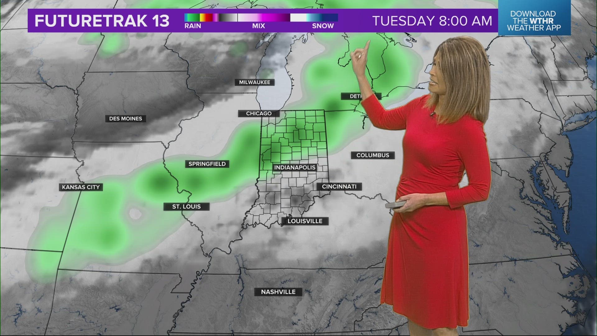 13News meteorologist Angela Buchman previews the weekend weather in central Indiana.