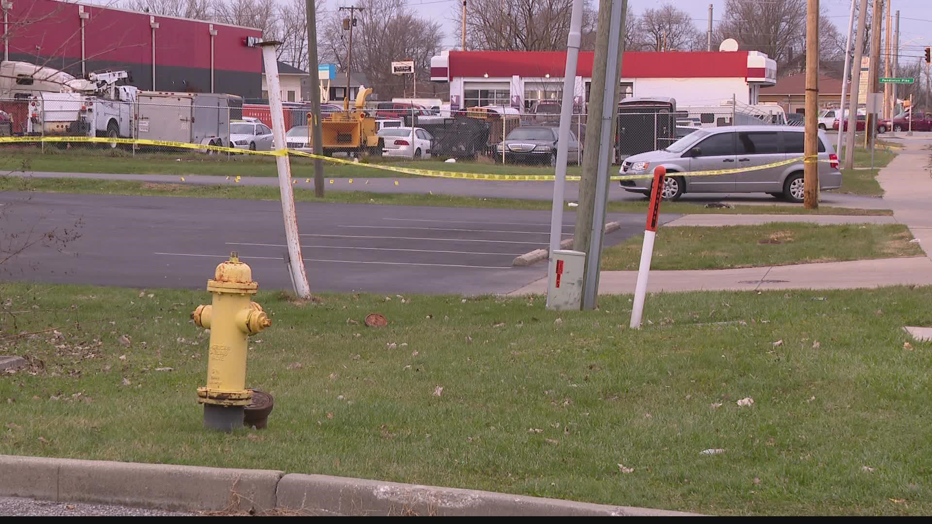 Police say a worker pulled a gun on a teen who was attempting to rob Indy Pawn on Pendleton Pike. The teen is at Riley in unknown condition as of 5:21 p.m. Tuesday.