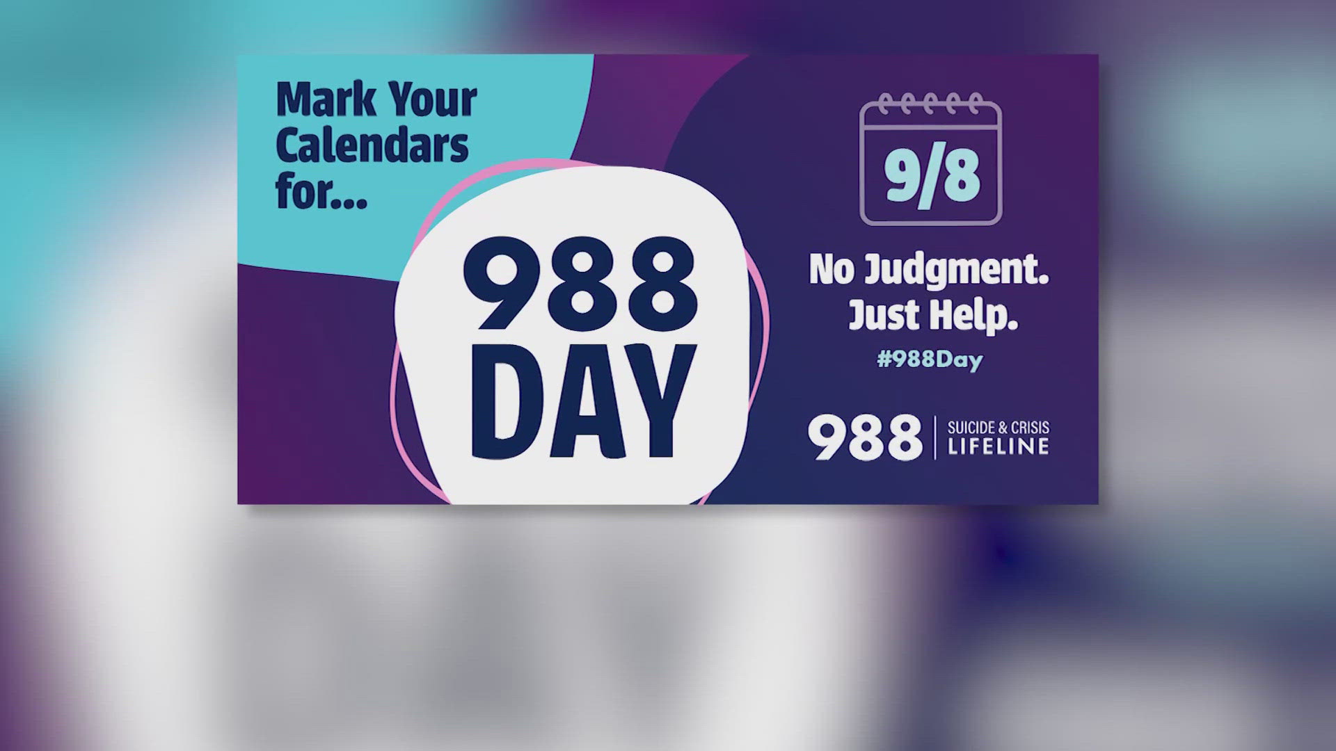 SINCE THE ROLLOUT OF THE EASY TO REMEMBER -- 9-8-8 SUICIDE AND CRISIS LIFELINE AND WHILE MILLIONS OF PEOPLE HAVE CALLED, TEXTED AND CHATTED WITH COUNSELORS.