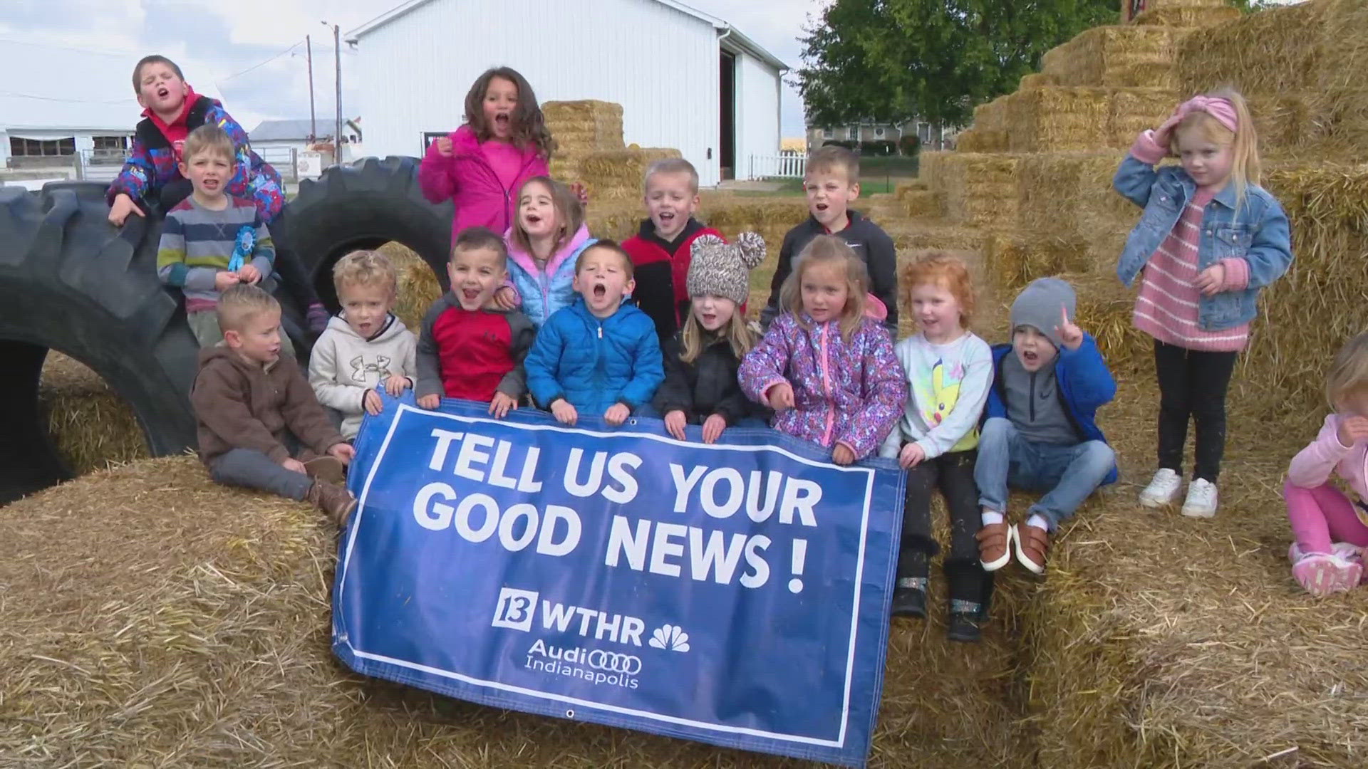 13Sports director Dave Calabro visits Kelsay Farms in Whiteland during his weekly quest to find some Good News!