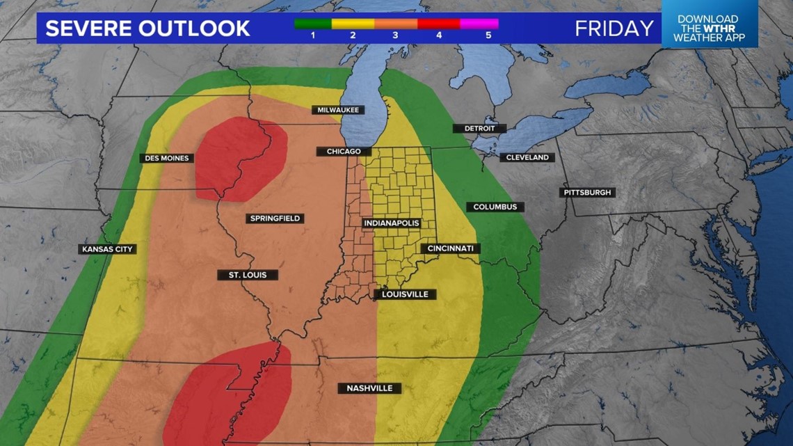 Severe storms possible Friday afternoon, evening | March 30, 2023 ...