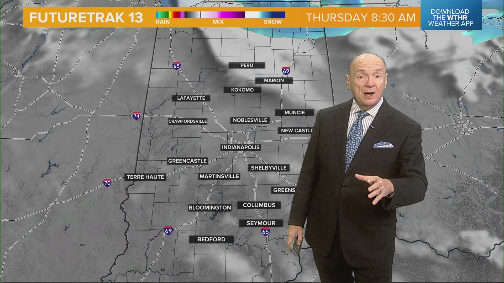 Chuck's morning forecast for Wednesday, Dec. 4, 2024.