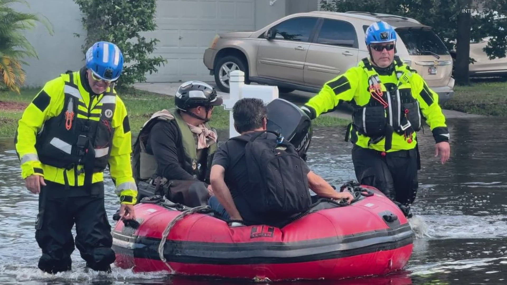 On Saturday alone, the group helped with 300 evacuations in Florida.