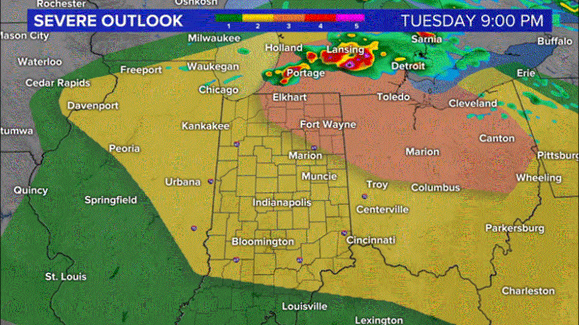 Severe Thunderstorm Watch North-Northeastern Indiana | wthr.com